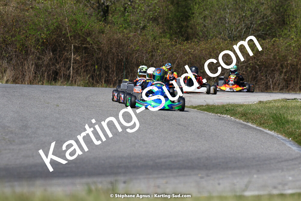 16 & 17/04/2022 : 3ème manche du Championnat du Sud 2022 au circuit d’Aigues-Vives (photos Stéphane Agnus) 2022 — karting