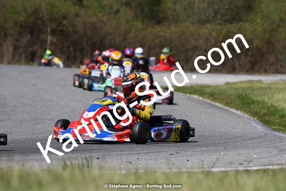 16 & 17/04/2022 : 3ème manche du Championnat du Sud 2022 au circuit d’Aigues-Vives (photos Stéphane Agnus) 2022 — karting