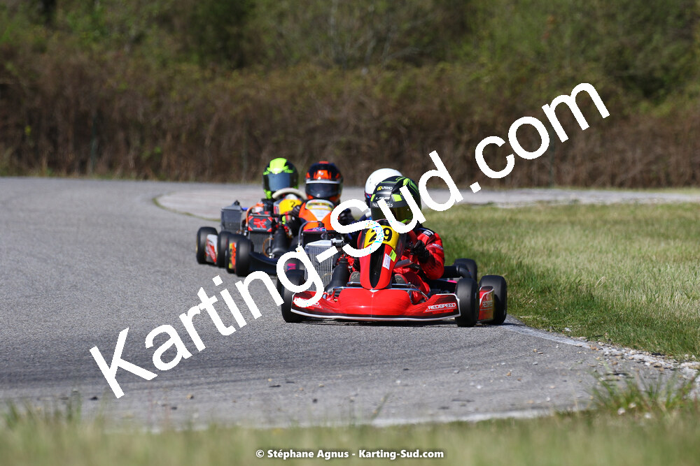 16 & 17/04/2022 : 3ème manche du Championnat du Sud 2022 au circuit d’Aigues-Vives (photos Stéphane Agnus) 2022 — karting