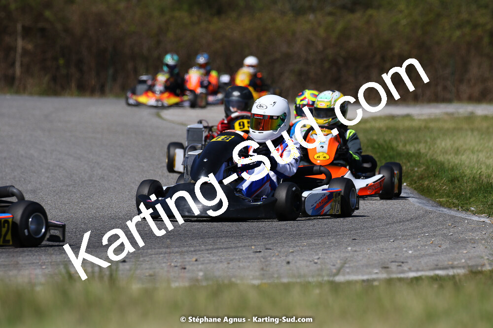 16 & 17/04/2022 : 3ème manche du Championnat du Sud 2022 au circuit d’Aigues-Vives (photos Stéphane Agnus) 2022 — karting