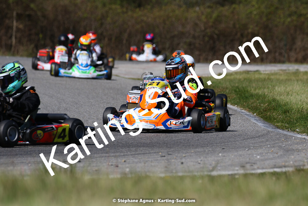 16 & 17/04/2022 : 3ème manche du Championnat du Sud 2022 au circuit d’Aigues-Vives (photos Stéphane Agnus) 2022 — karting