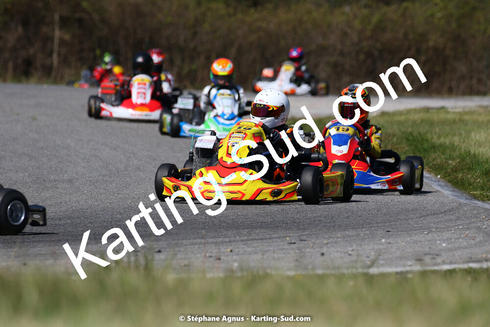16 & 17/04/2022 : 3ème manche du Championnat du Sud 2022 au circuit d’Aigues-Vives (photos Stéphane Agnus) 2022 — karting