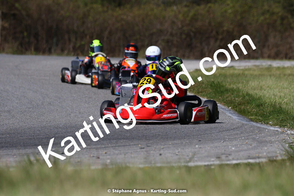 16 & 17/04/2022 : 3ème manche du Championnat du Sud 2022 au circuit d’Aigues-Vives (photos Stéphane Agnus) 2022 — karting