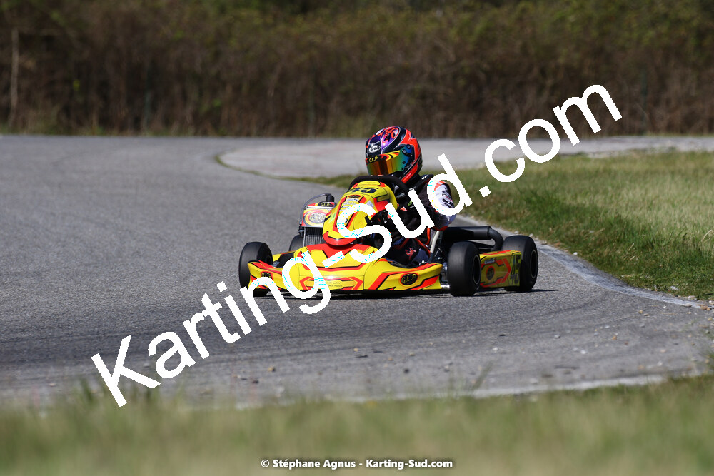 16 & 17/04/2022 : 3ème manche du Championnat du Sud 2022 au circuit d’Aigues-Vives (photos Stéphane Agnus) 2022 — karting