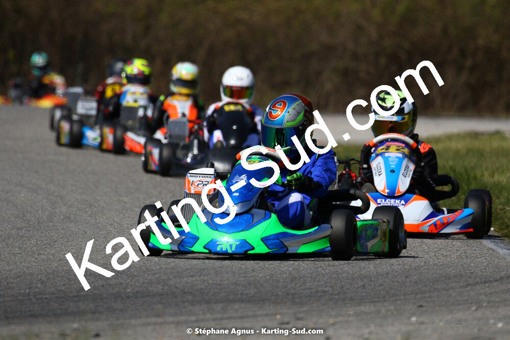 16 & 17/04/2022 : 3ème manche du Championnat du Sud 2022 au circuit d’Aigues-Vives (photos Stéphane Agnus) 2022 — karting