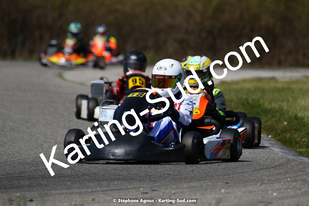 16 & 17/04/2022 : 3ème manche du Championnat du Sud 2022 au circuit d’Aigues-Vives (photos Stéphane Agnus) 2022 — karting