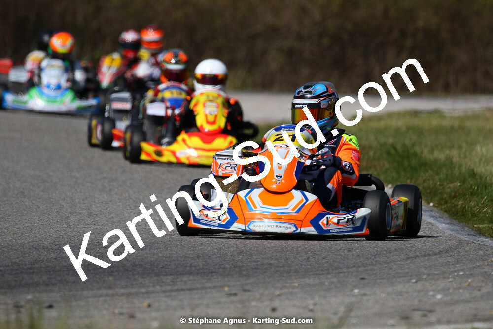 16 & 17/04/2022 : 3ème manche du Championnat du Sud 2022 au circuit d’Aigues-Vives (photos Stéphane Agnus) 2022 — karting