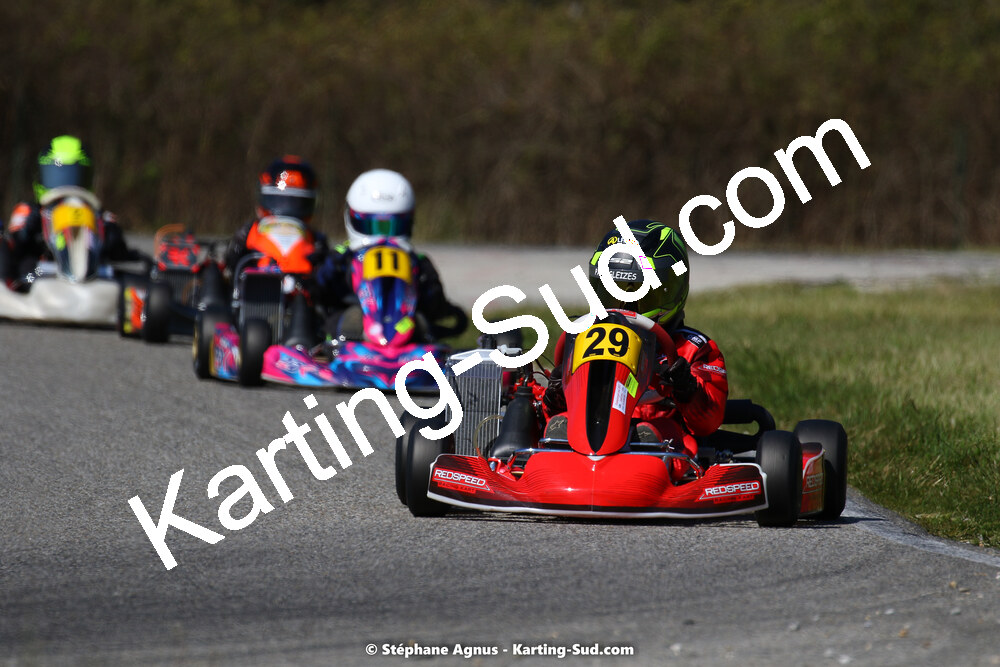 16 & 17/04/2022 : 3ème manche du Championnat du Sud 2022 au circuit d’Aigues-Vives (photos Stéphane Agnus) 2022 — karting