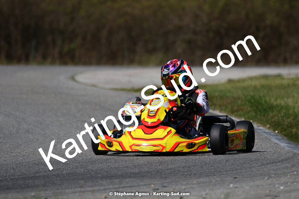 16 & 17/04/2022 : 3ème manche du Championnat du Sud 2022 au circuit d’Aigues-Vives (photos Stéphane Agnus) 2022 — karting