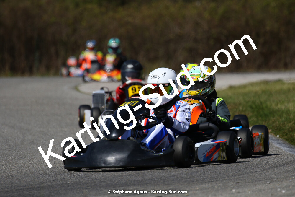 16 & 17/04/2022 : 3ème manche du Championnat du Sud 2022 au circuit d’Aigues-Vives (photos Stéphane Agnus) 2022 — karting