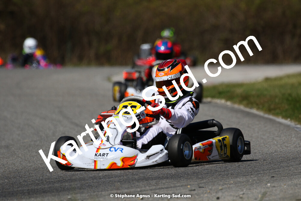 16 & 17/04/2022 : 3ème manche du Championnat du Sud 2022 au circuit d’Aigues-Vives (photos Stéphane Agnus) 2022 — karting