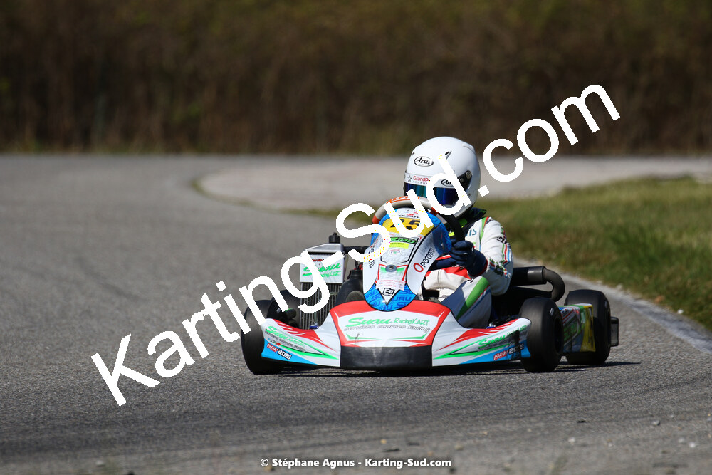 16 & 17/04/2022 : 3ème manche du Championnat du Sud 2022 au circuit d’Aigues-Vives (photos Stéphane Agnus) 2022 — karting