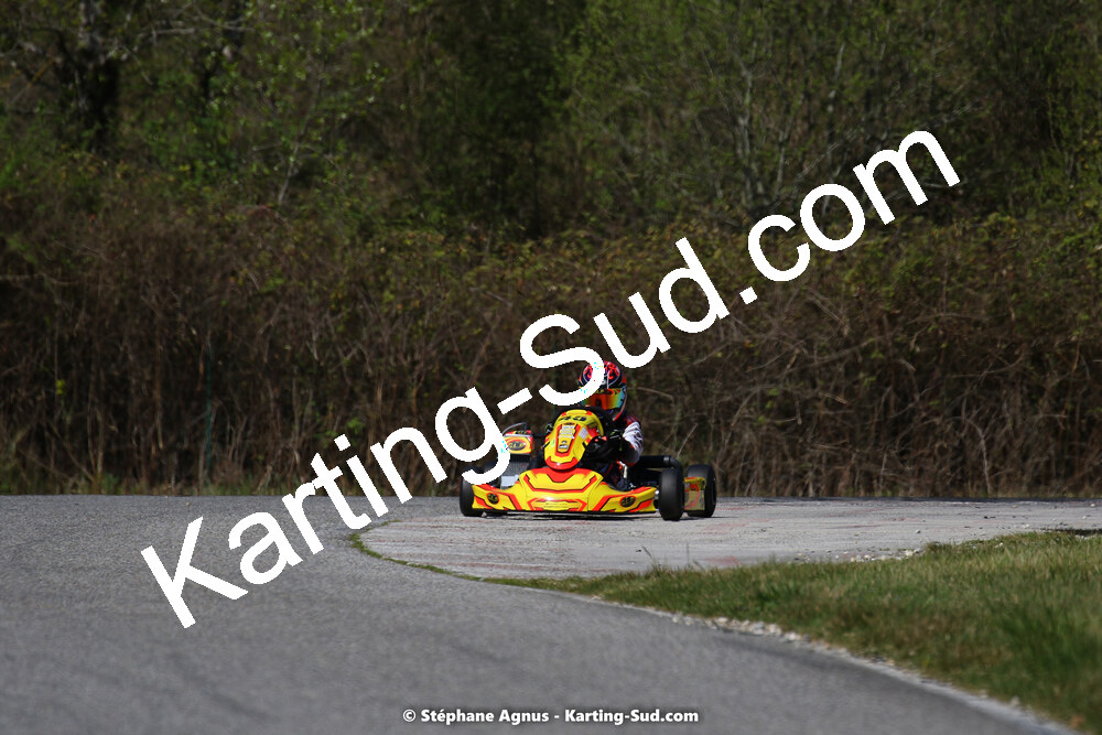 16 & 17/04/2022 : 3ème manche du Championnat du Sud 2022 au circuit d’Aigues-Vives (photos Stéphane Agnus) 2022 — karting