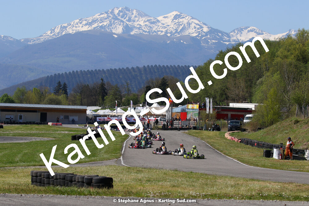 16 & 17/04/2022 : 3ème manche du Championnat du Sud 2022 au circuit d’Aigues-Vives (photos Stéphane Agnus) 2022 — karting