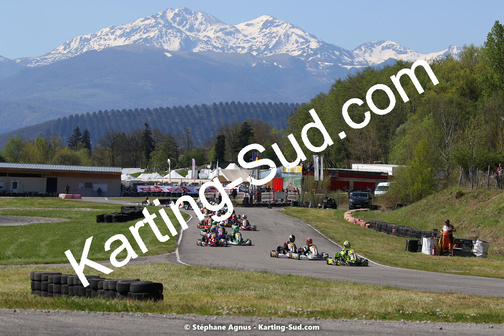 16 & 17/04/2022 : 3ème manche du Championnat du Sud 2022 au circuit d’Aigues-Vives (photos Stéphane Agnus) 2022 — karting