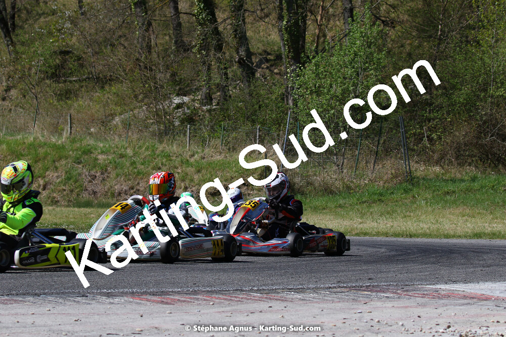 16 & 17/04/2022 : 3ème manche du Championnat du Sud 2022 au circuit d’Aigues-Vives (photos Stéphane Agnus) 2022 — karting