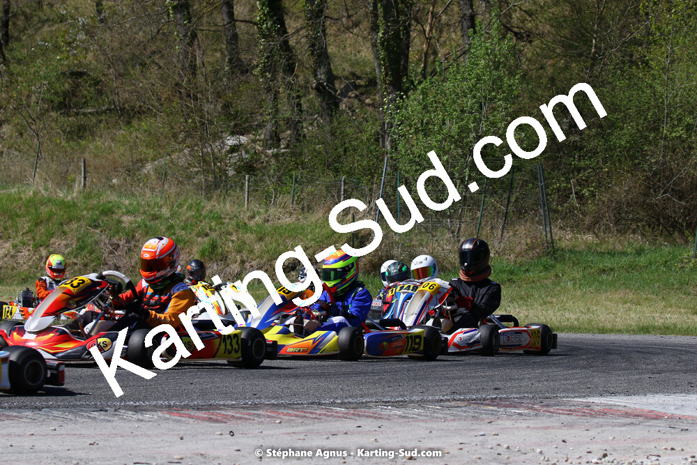 16 & 17/04/2022 : 3ème manche du Championnat du Sud 2022 au circuit d’Aigues-Vives (photos Stéphane Agnus) 2022 — karting