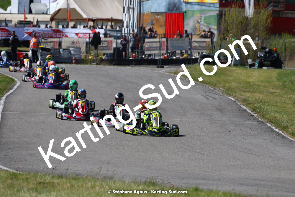 16 & 17/04/2022 : 3ème manche du Championnat du Sud 2022 au circuit d’Aigues-Vives (photos Stéphane Agnus) 2022 — karting