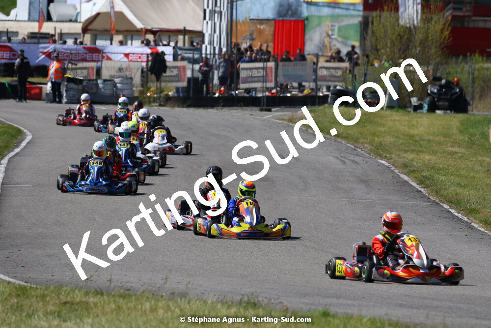16 & 17/04/2022 : 3ème manche du Championnat du Sud 2022 au circuit d’Aigues-Vives (photos Stéphane Agnus) 2022 — karting