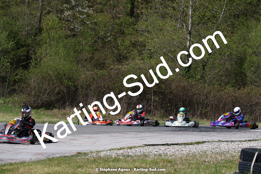 16 & 17/04/2022 : 3ème manche du Championnat du Sud 2022 au circuit d’Aigues-Vives (photos Stéphane Agnus) 2022 — karting