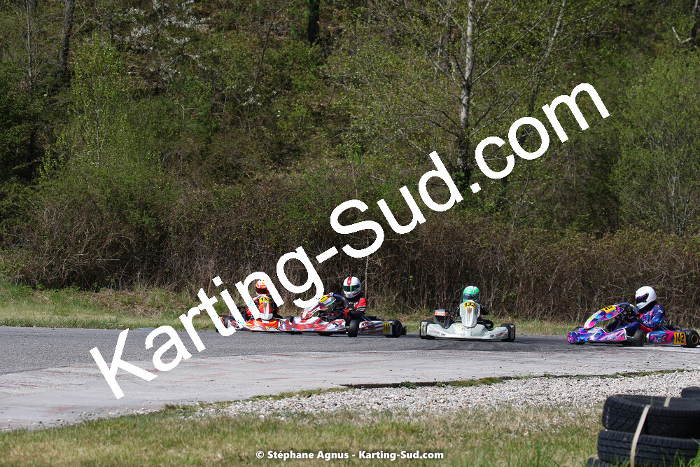 16 & 17/04/2022 : 3ème manche du Championnat du Sud 2022 au circuit d’Aigues-Vives (photos Stéphane Agnus) 2022 — karting