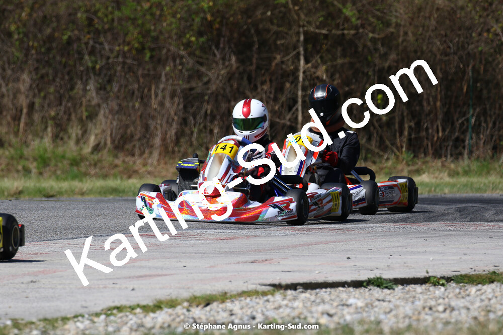16 & 17/04/2022 : 3ème manche du Championnat du Sud 2022 au circuit d’Aigues-Vives (photos Stéphane Agnus) 2022 — karting