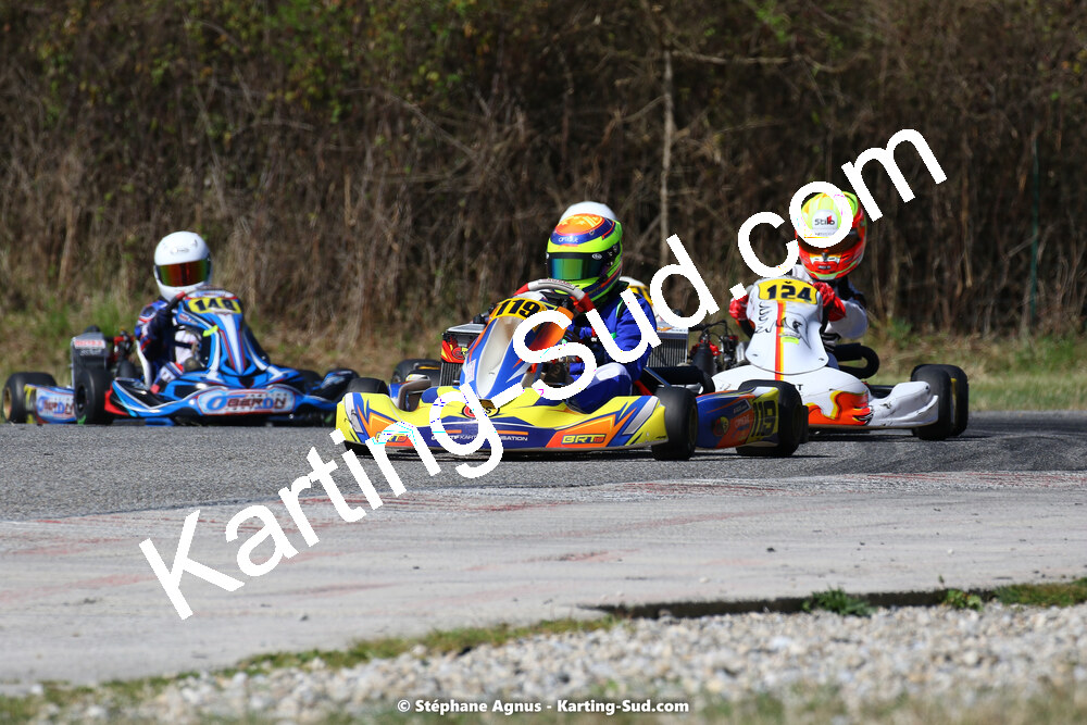 16 & 17/04/2022 : 3ème manche du Championnat du Sud 2022 au circuit d’Aigues-Vives (photos Stéphane Agnus) 2022 — karting