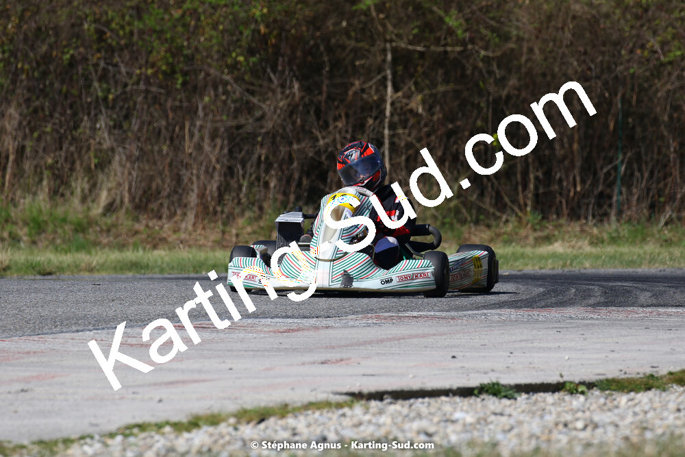 16 & 17/04/2022 : 3ème manche du Championnat du Sud 2022 au circuit d’Aigues-Vives (photos Stéphane Agnus) 2022 — karting
