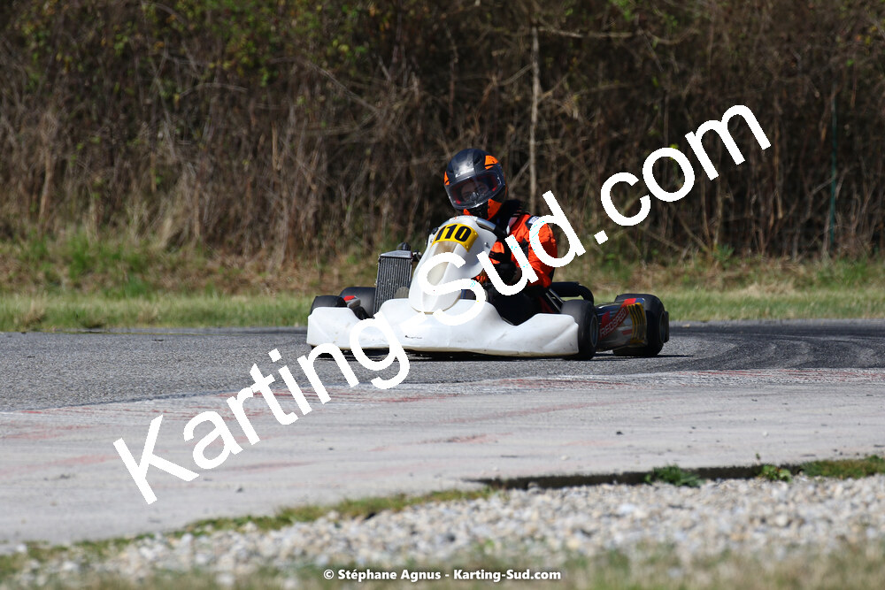 16 & 17/04/2022 : 3ème manche du Championnat du Sud 2022 au circuit d’Aigues-Vives (photos Stéphane Agnus) 2022 — karting