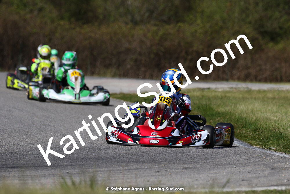 16 & 17/04/2022 : 3ème manche du Championnat du Sud 2022 au circuit d’Aigues-Vives (photos Stéphane Agnus) 2022 — karting