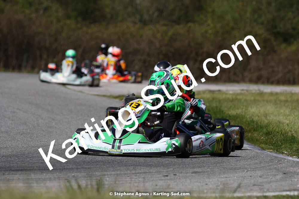 16 & 17/04/2022 : 3ème manche du Championnat du Sud 2022 au circuit d’Aigues-Vives (photos Stéphane Agnus) 2022 — karting