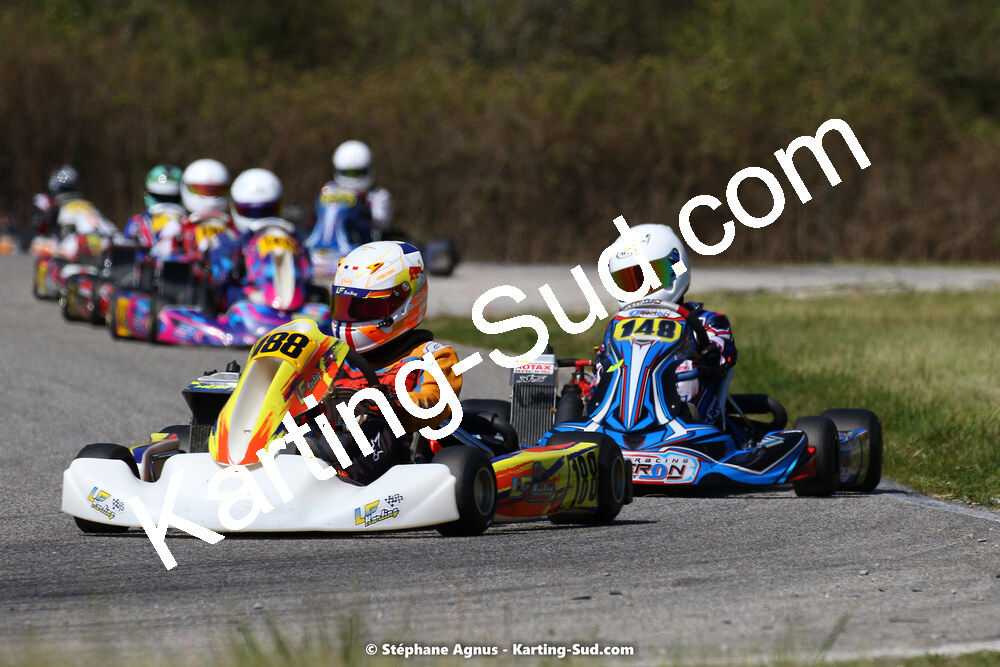 16 & 17/04/2022 : 3ème manche du Championnat du Sud 2022 au circuit d’Aigues-Vives (photos Stéphane Agnus) 2022 — karting