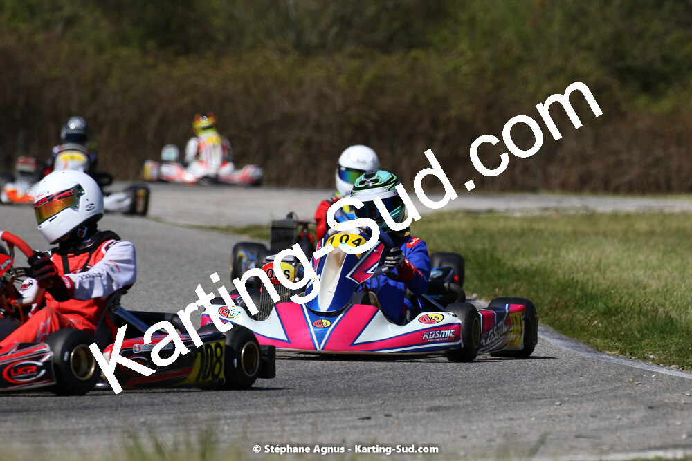 16 & 17/04/2022 : 3ème manche du Championnat du Sud 2022 au circuit d’Aigues-Vives (photos Stéphane Agnus) 2022 — karting