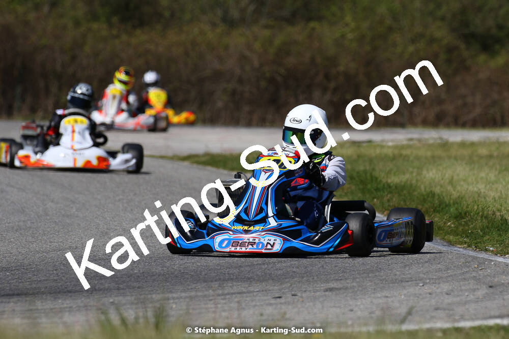 16 & 17/04/2022 : 3ème manche du Championnat du Sud 2022 au circuit d’Aigues-Vives (photos Stéphane Agnus) 2022 — karting