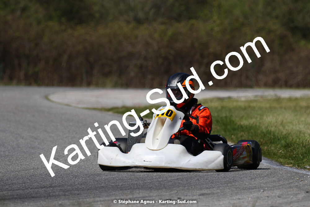 16 & 17/04/2022 : 3ème manche du Championnat du Sud 2022 au circuit d’Aigues-Vives (photos Stéphane Agnus) 2022 — karting