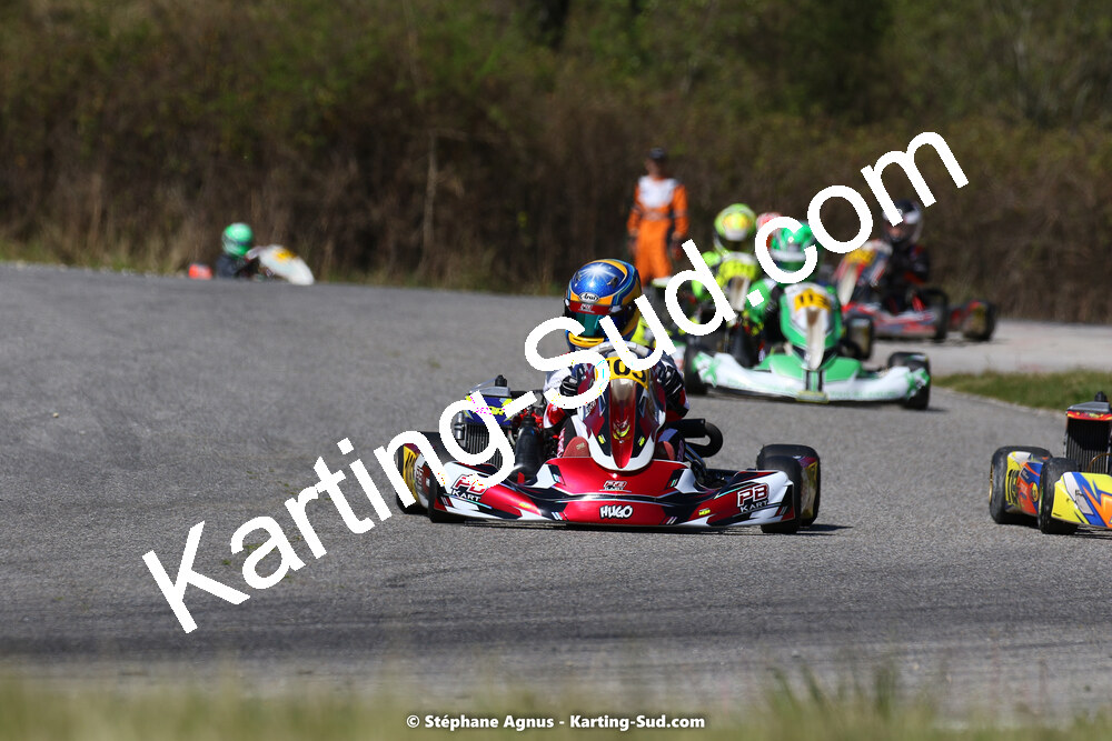 16 & 17/04/2022 : 3ème manche du Championnat du Sud 2022 au circuit d’Aigues-Vives (photos Stéphane Agnus) 2022 — karting