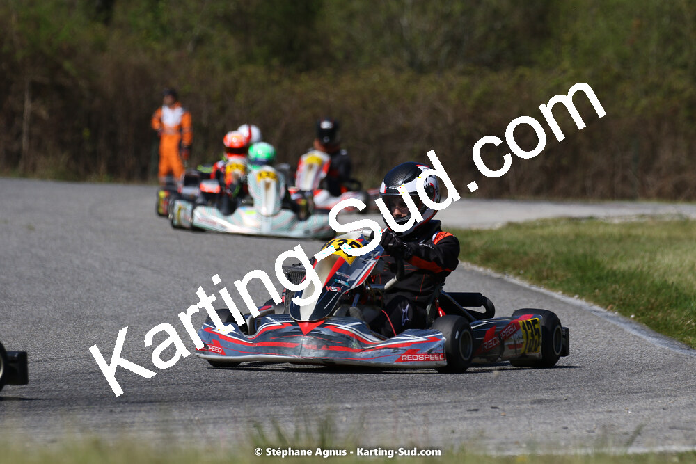 16 & 17/04/2022 : 3ème manche du Championnat du Sud 2022 au circuit d’Aigues-Vives (photos Stéphane Agnus) 2022 — karting
