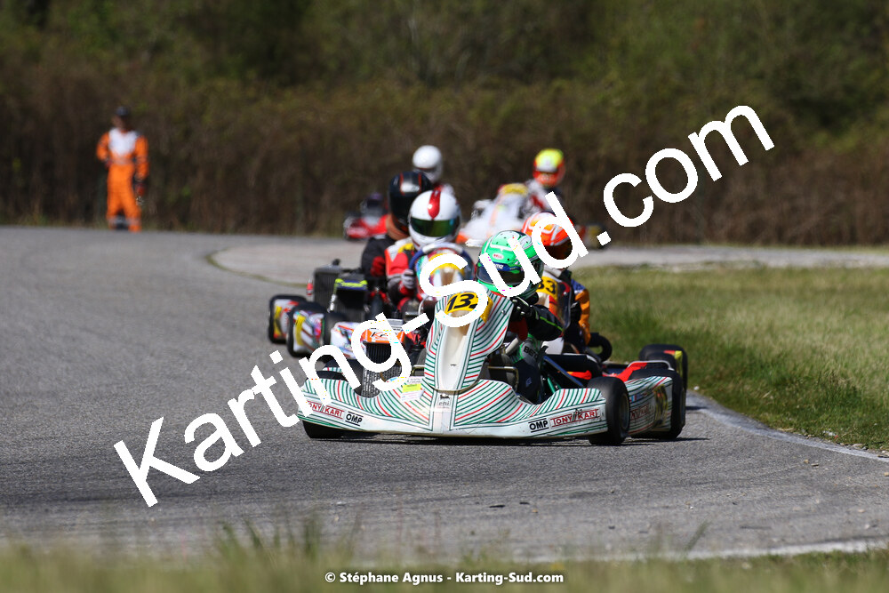 16 & 17/04/2022 : 3ème manche du Championnat du Sud 2022 au circuit d’Aigues-Vives (photos Stéphane Agnus) 2022 — karting