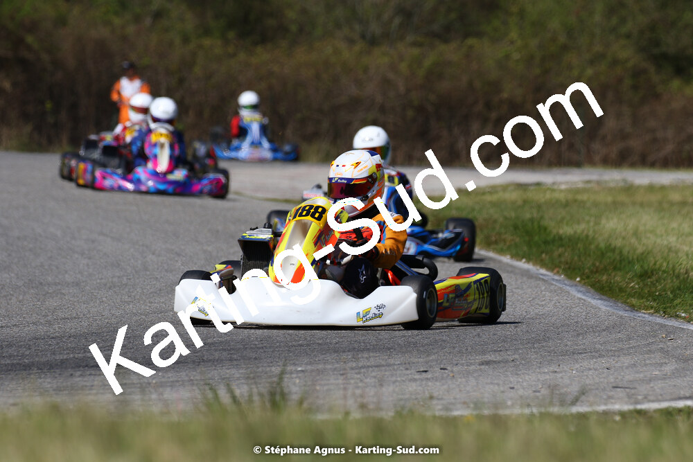 16 & 17/04/2022 : 3ème manche du Championnat du Sud 2022 au circuit d’Aigues-Vives (photos Stéphane Agnus) 2022 — karting