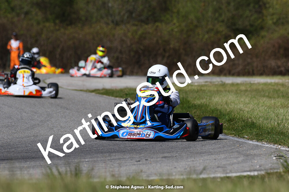 16 & 17/04/2022 : 3ème manche du Championnat du Sud 2022 au circuit d’Aigues-Vives (photos Stéphane Agnus) 2022 — karting