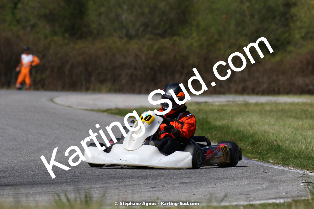 16 & 17/04/2022 : 3ème manche du Championnat du Sud 2022 au circuit d’Aigues-Vives (photos Stéphane Agnus) 2022 — karting
