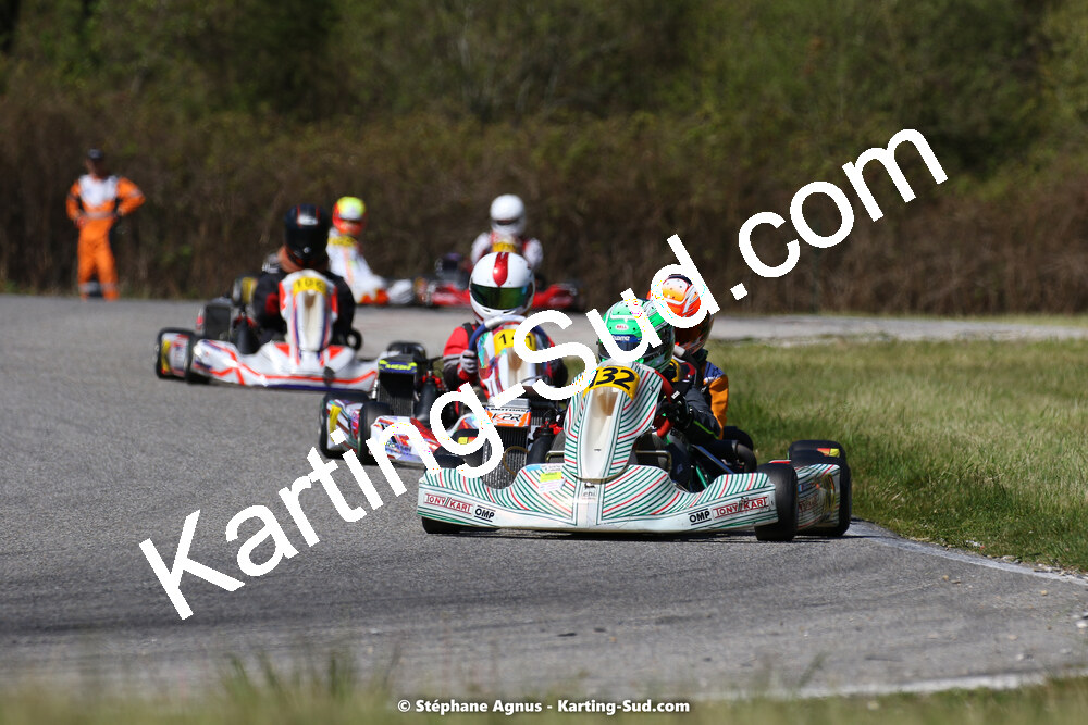 16 & 17/04/2022 : 3ème manche du Championnat du Sud 2022 au circuit d’Aigues-Vives (photos Stéphane Agnus) 2022 — karting