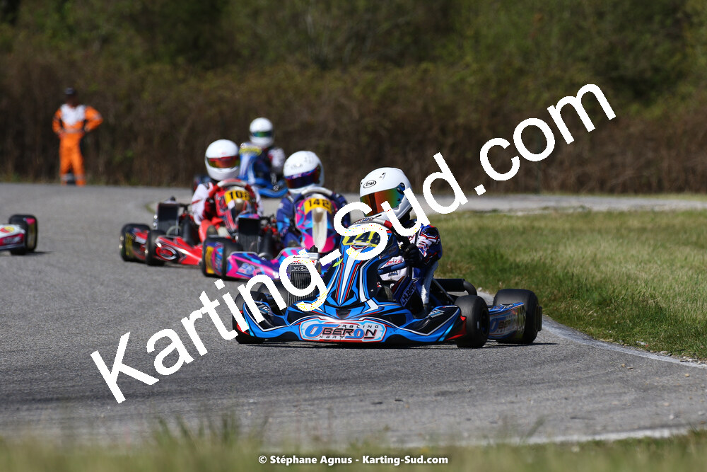 16 & 17/04/2022 : 3ème manche du Championnat du Sud 2022 au circuit d’Aigues-Vives (photos Stéphane Agnus) 2022 — karting
