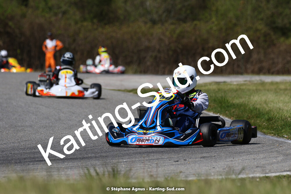 16 & 17/04/2022 : 3ème manche du Championnat du Sud 2022 au circuit d’Aigues-Vives (photos Stéphane Agnus) 2022 — karting