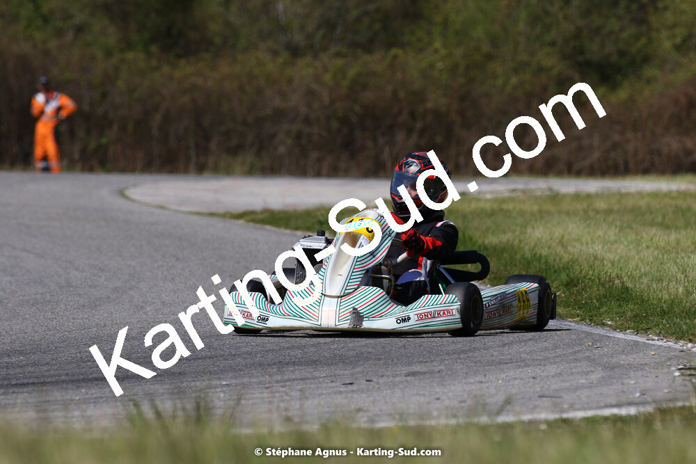 16 & 17/04/2022 : 3ème manche du Championnat du Sud 2022 au circuit d’Aigues-Vives (photos Stéphane Agnus) 2022 — karting