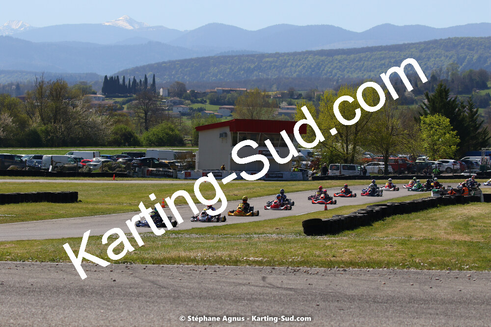 16 & 17/04/2022 : 3ème manche du Championnat du Sud 2022 au circuit d’Aigues-Vives (photos Stéphane Agnus) 2022 — karting