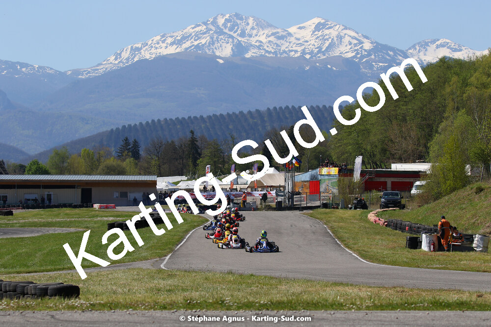 16 & 17/04/2022 : 3ème manche du Championnat du Sud 2022 au circuit d’Aigues-Vives (photos Stéphane Agnus) 2022 — karting