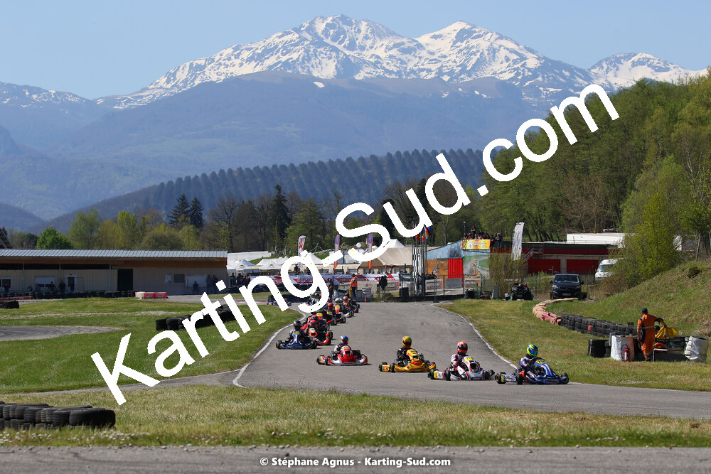 16 & 17/04/2022 : 3ème manche du Championnat du Sud 2022 au circuit d’Aigues-Vives (photos Stéphane Agnus) 2022 — karting