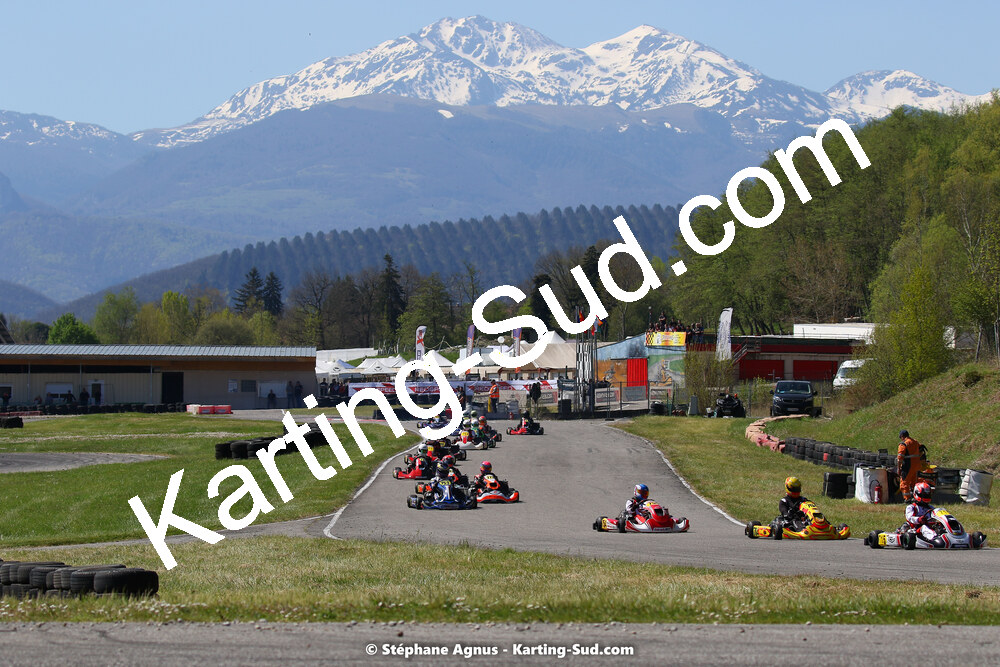 16 & 17/04/2022 : 3ème manche du Championnat du Sud 2022 au circuit d’Aigues-Vives (photos Stéphane Agnus) 2022 — karting