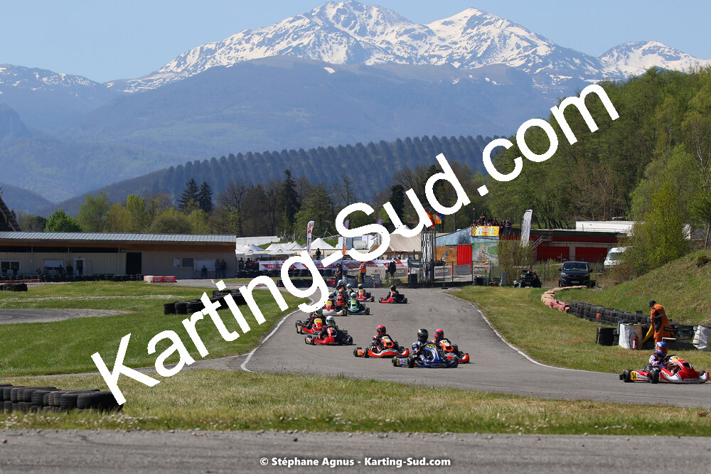 16 & 17/04/2022 : 3ème manche du Championnat du Sud 2022 au circuit d’Aigues-Vives (photos Stéphane Agnus) 2022 — karting